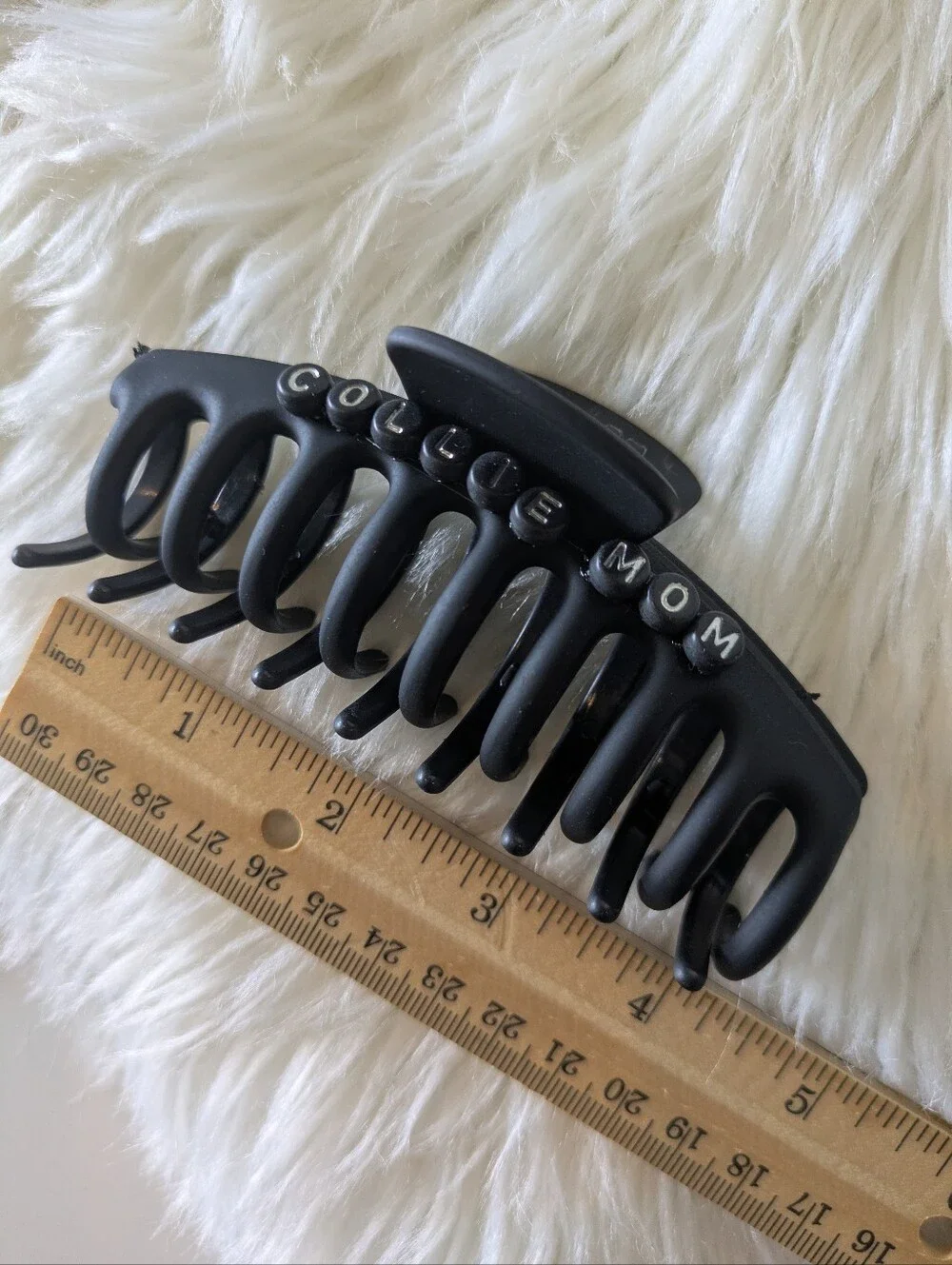 Collie Mom Dog Mom Hair Clip Claw Style | Handcrafted | NWT